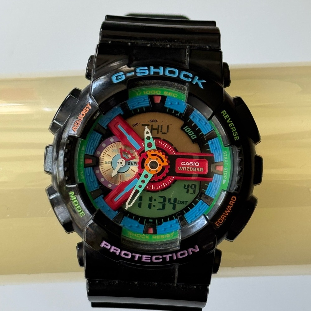Casio G-Shock Black Multicolor Watch